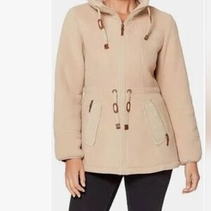 Koolaburra Women's Cream Teddy Jacket